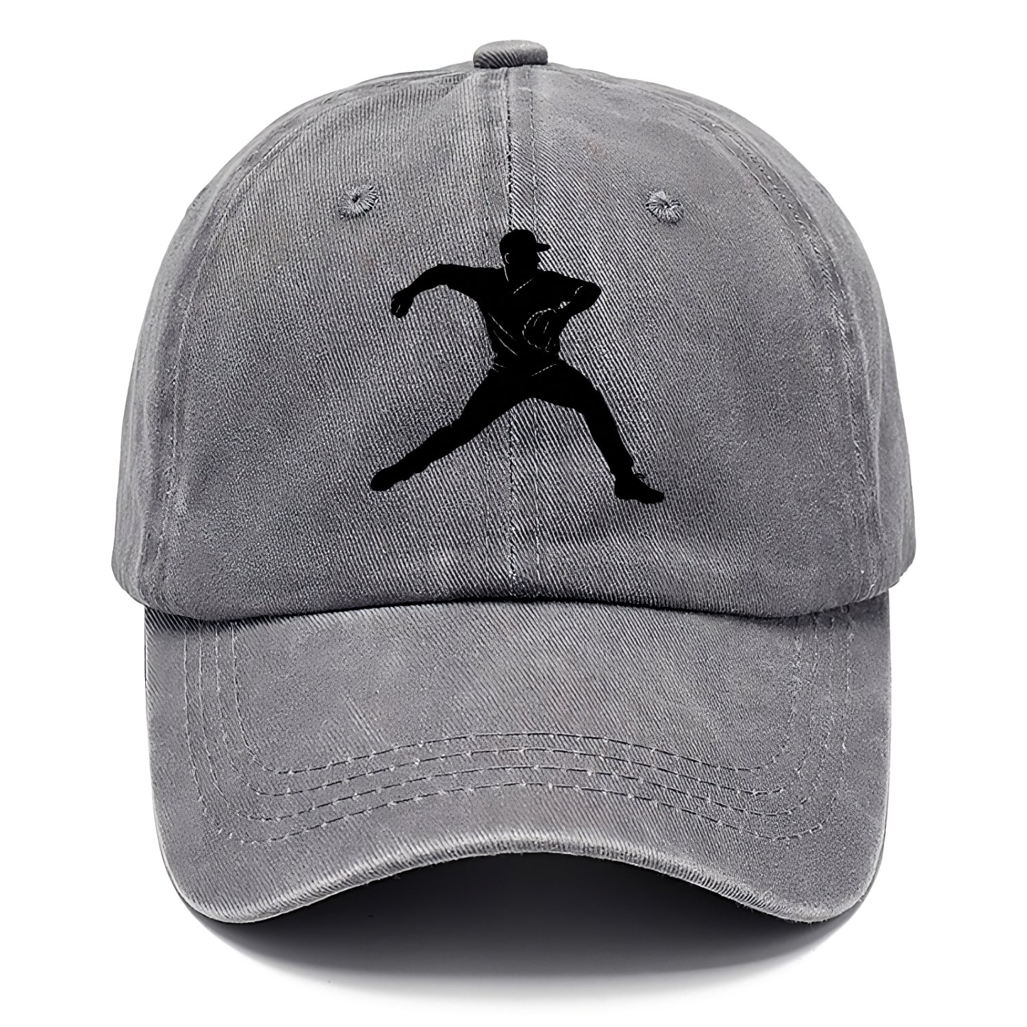 Baseball pitcher wind-up motion - Classic Cap - Urban Haze(Grey)
