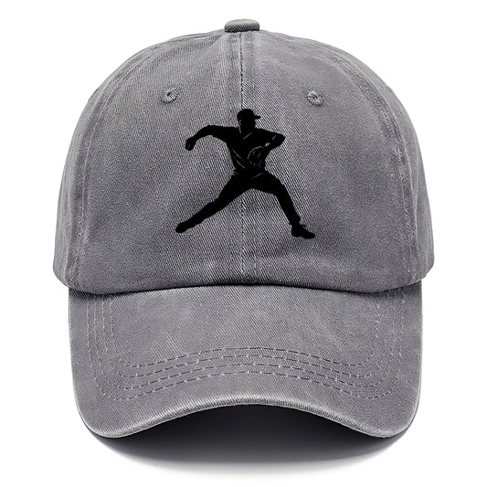 Baseball pitcher wind-up motion - Classic Cap - Urban Haze(Grey)