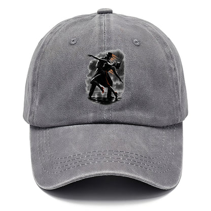 romantic dance pose with woman lifted in the air at lakeside - Classic Cap - Urban Haze(Grey)