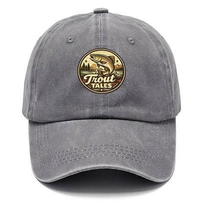 Trout Tales Adventure Emblem - Classic Cap - Urban Haze(Grey)