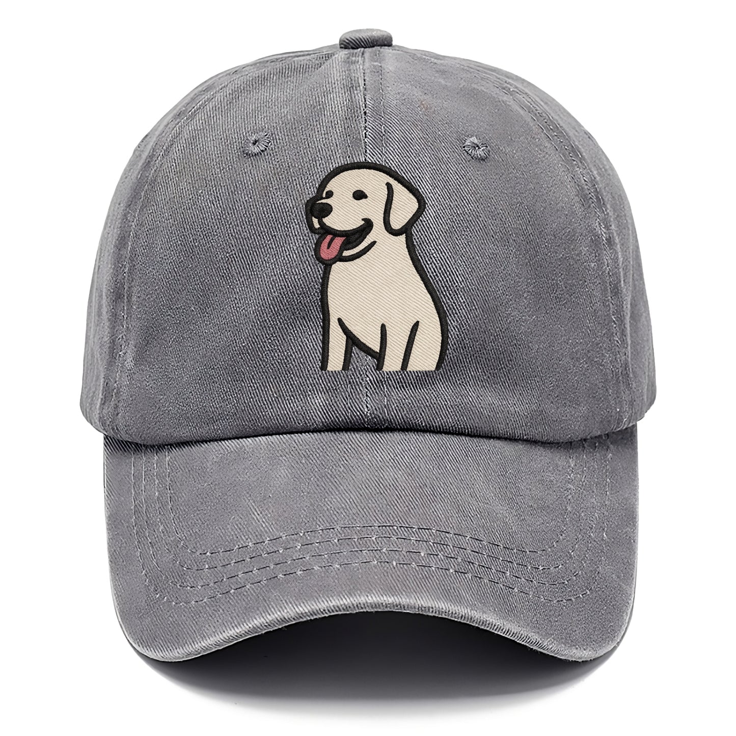 Labrador - Happy panting expression - Classic Cap - Urban Haze(Grey)