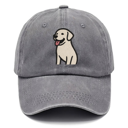 Labrador - Happy panting expression - Classic Cap - Urban Haze(Grey)