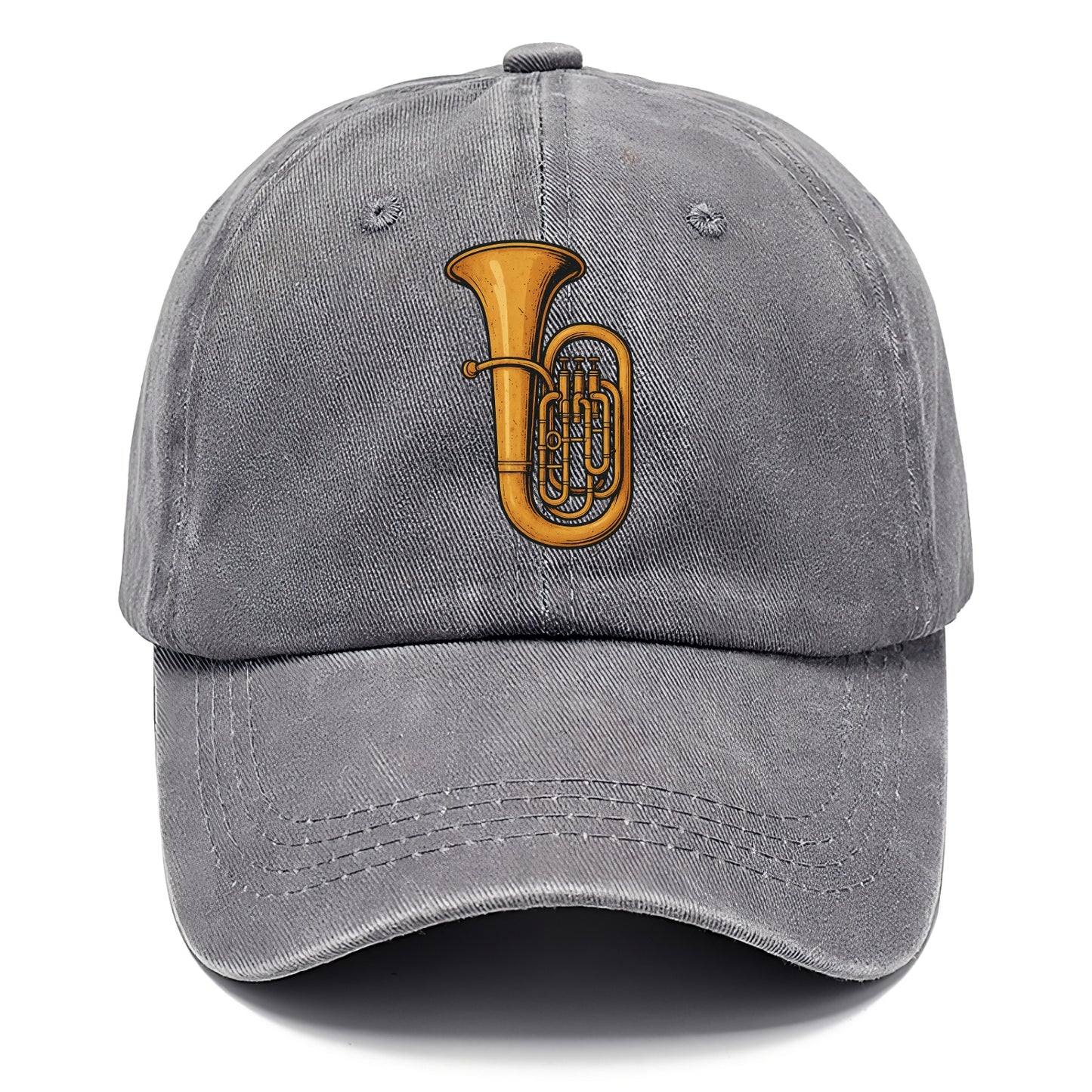 Tuba with large brass bell - Classic Cap - Urban Haze(Grey)