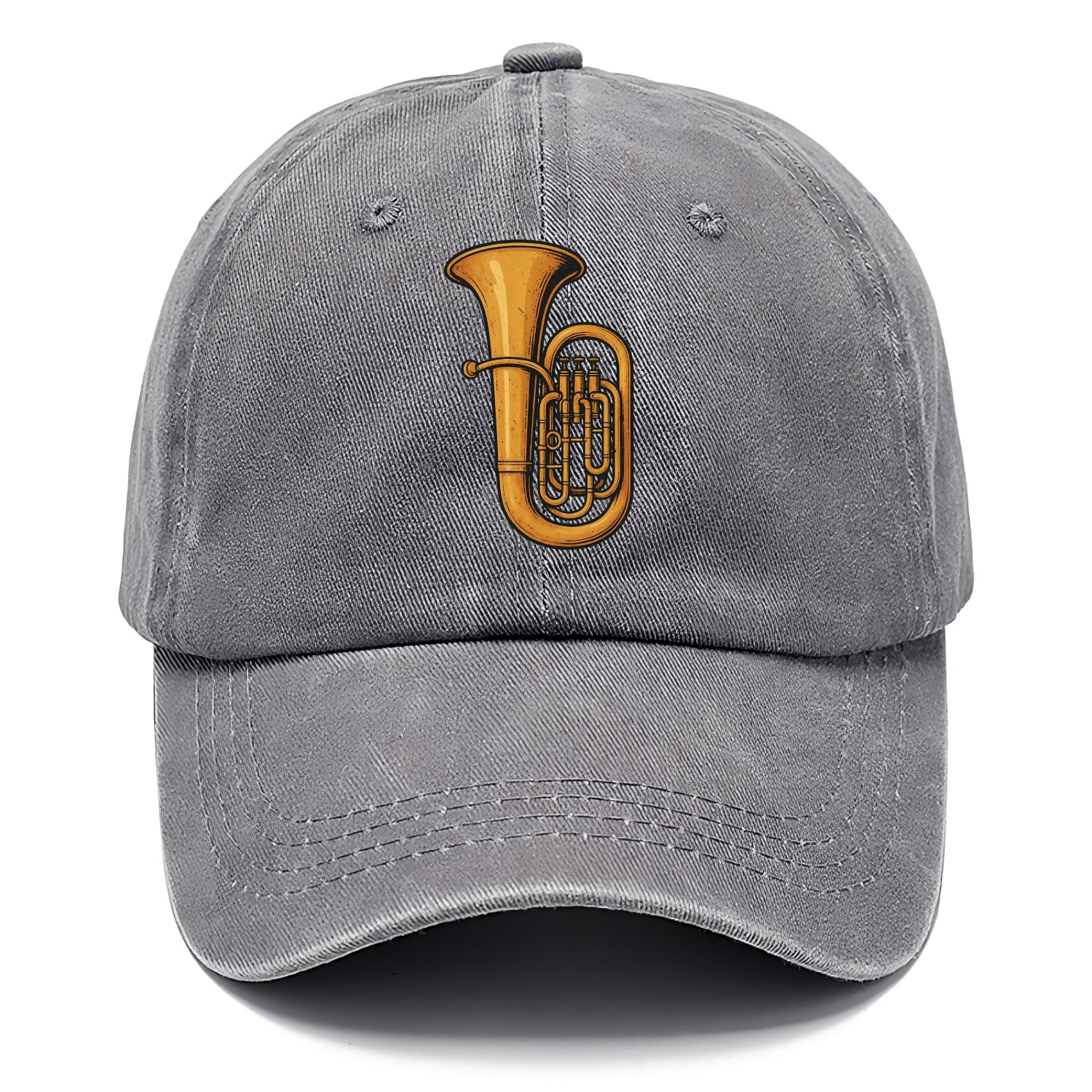 Tuba with large brass bell - Classic Cap - Urban Haze(Grey)