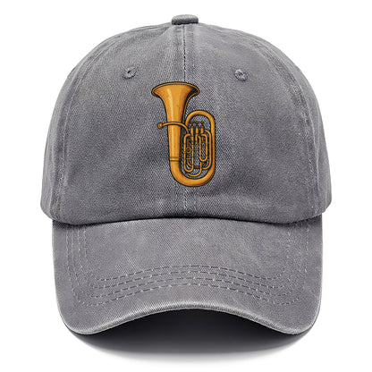 Tuba with large brass bell - Classic Cap - Urban Haze(Grey)