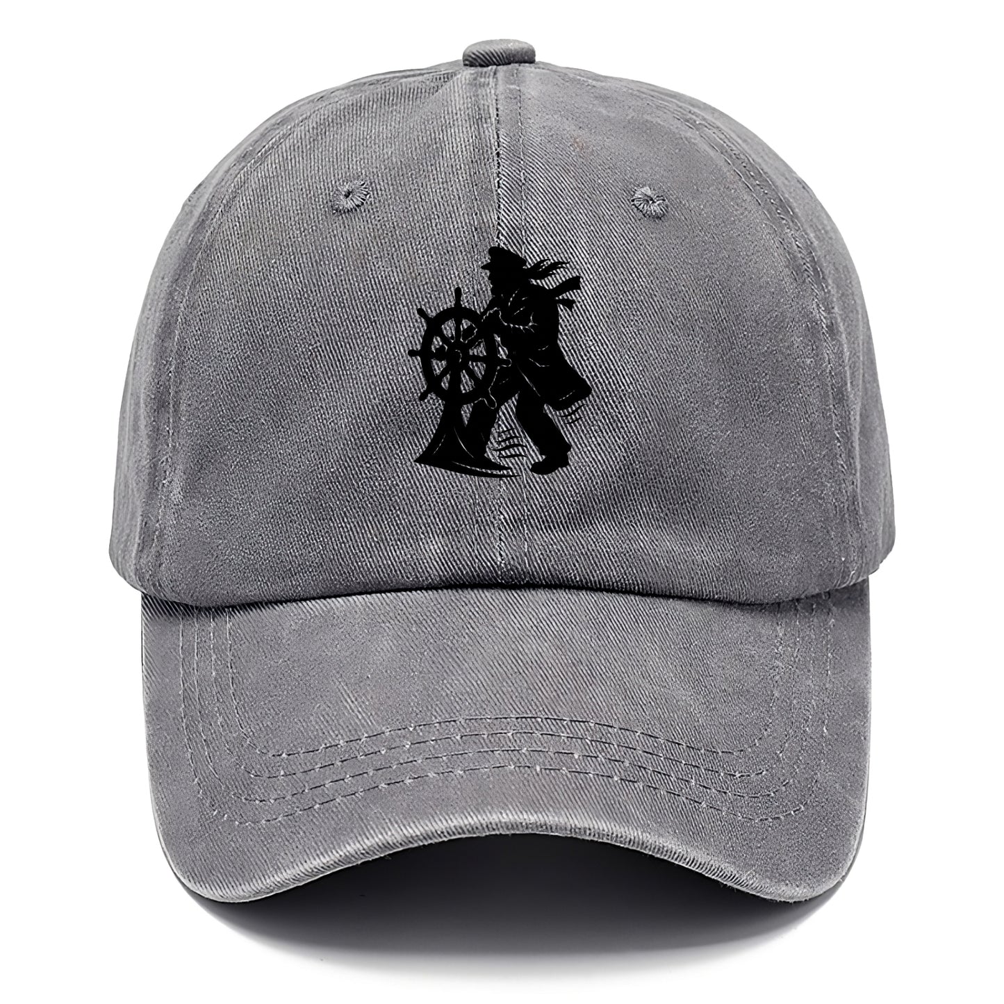 Sailor with ship wheel - Classic Cap - Urban Haze(Grey)