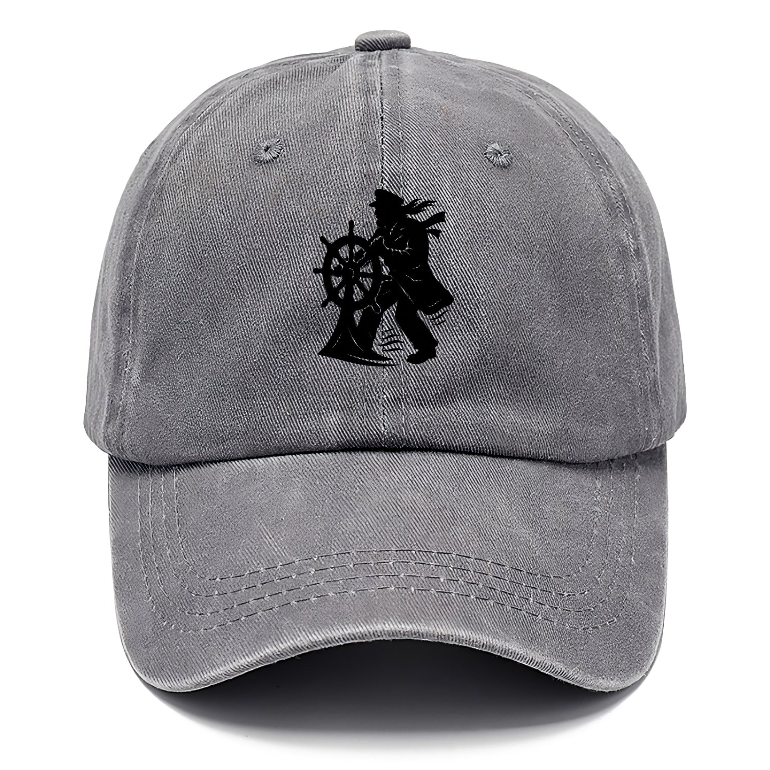 Sailor with ship wheel - Classic Cap - Urban Haze(Grey)