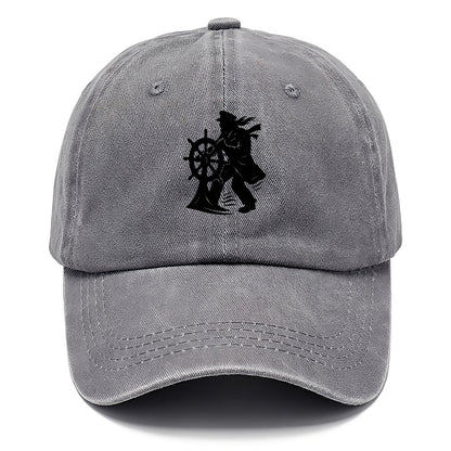 Sailor with ship wheel - Classic Cap - Urban Haze(Grey)