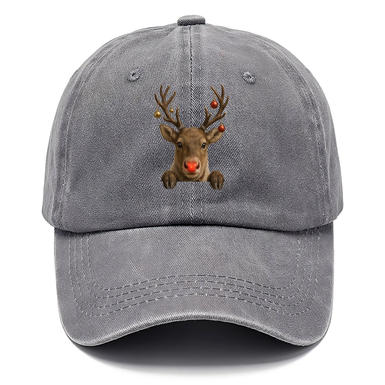 Christmas Reindeer  - Classic Cap - Urban Haze(Grey)