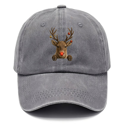 Christmas Reindeer  - Classic Cap - Urban Haze(Grey)