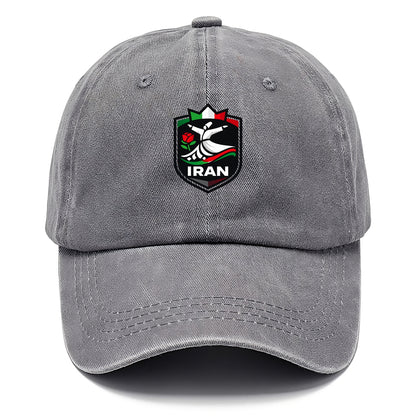 Iran Rumi Poetry Badge - Classic Cap - Urban Haze(Grey)