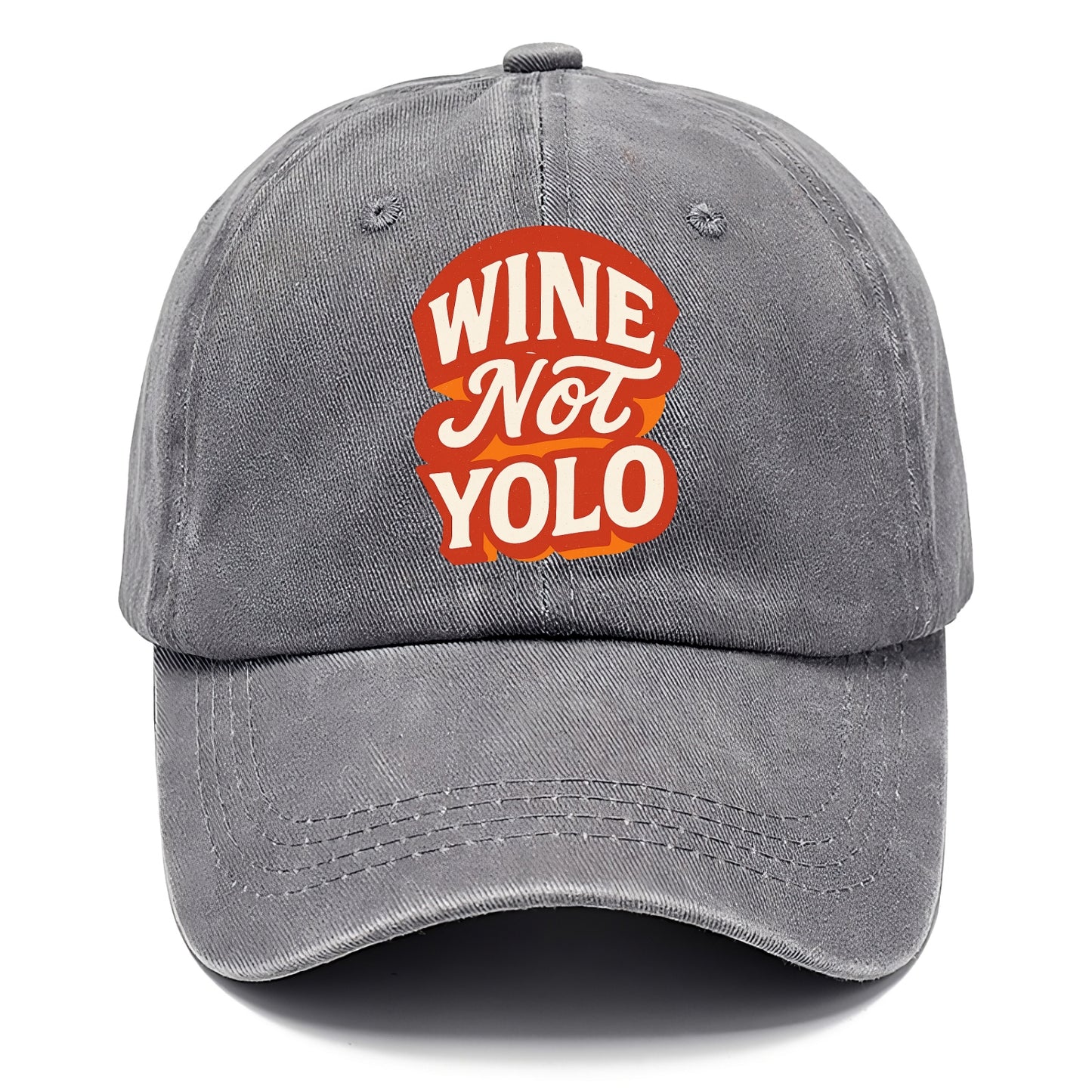Wine Not - YOLO - Classic Cap - Urban Haze(Grey)