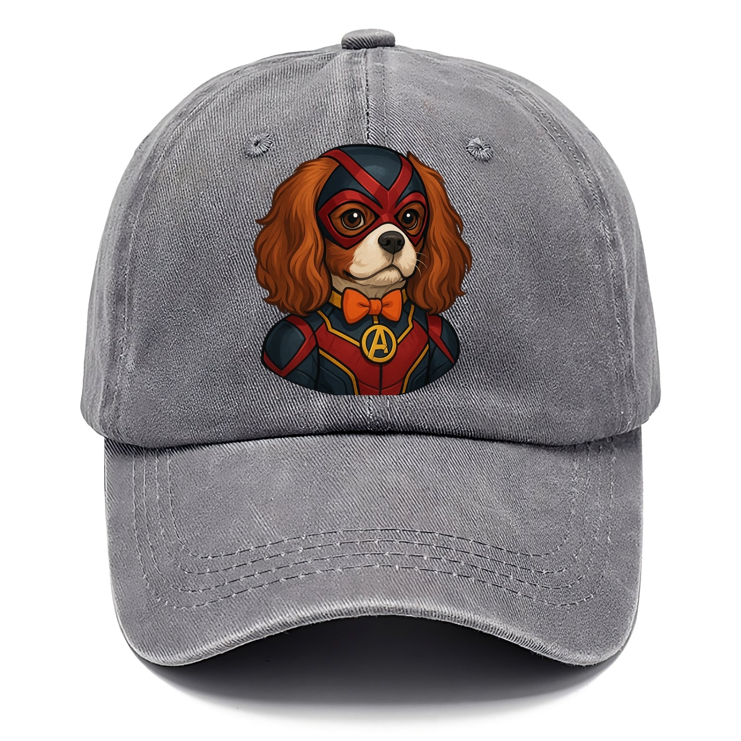 Cavalier King Charles Friendly Hero  - Classic Cap - Urban Haze(Grey)