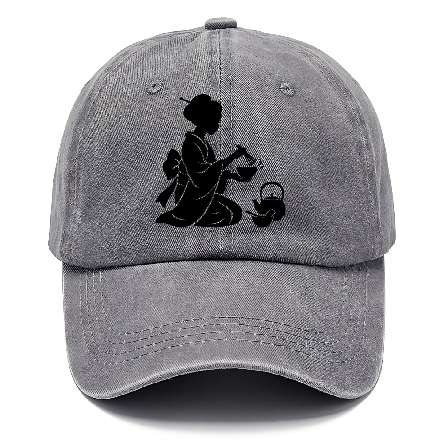 Geisha traditional tea ceremony - Classic Cap - Urban Haze(Grey)