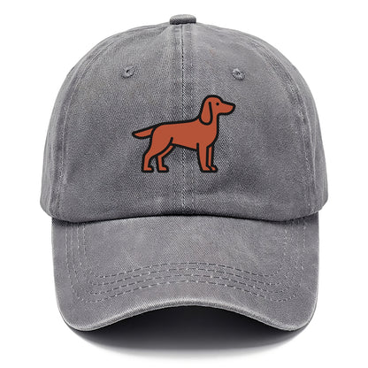 Irish Setter - Red/chestnut flat side profile - Classic Cap - Urban Haze(Grey)