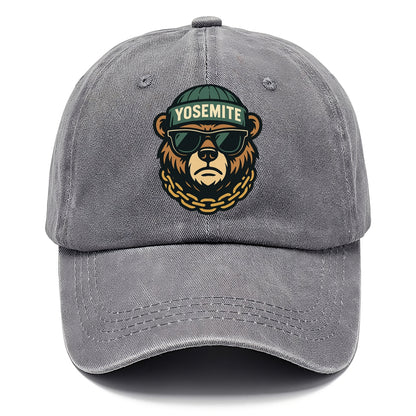 Yosemite Bear - Classic Cap - Urban Haze(Grey)