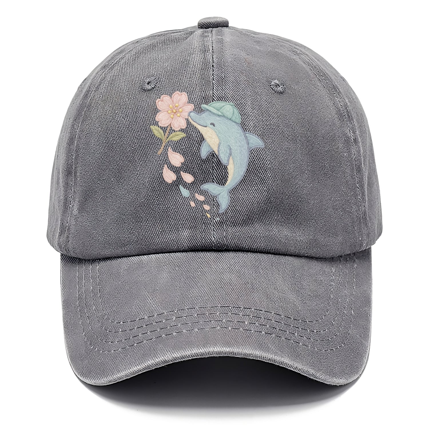 Dolphin Sakura Leap  - Classic Cap - Urban Haze(Grey)