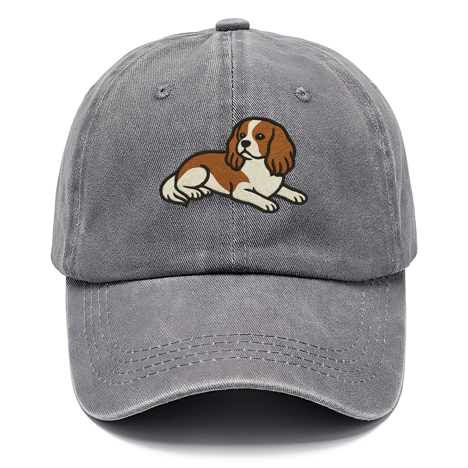 Cavalier King Charles Spaniel - Blenheim Classic Cap - Urban Haze(Grey)
