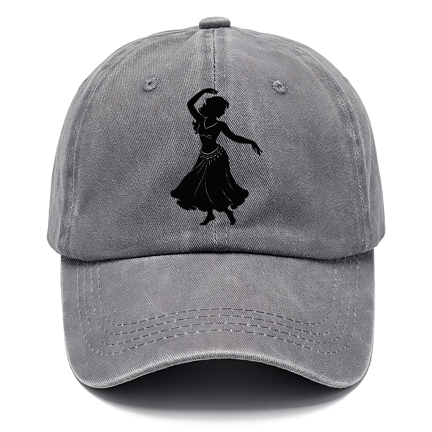 Belly dancer graceful gesture - Classic Cap - Urban Haze(Grey)