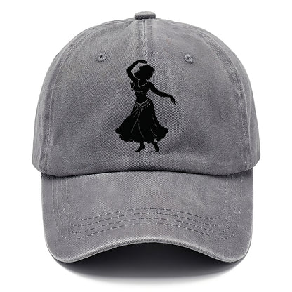 Belly dancer graceful gesture - Classic Cap - Urban Haze(Grey)