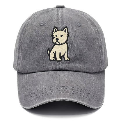 West Highland White Terrier - Alert stan Classic Cap - Urban Haze(Grey)
