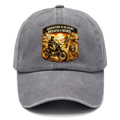 Adventure Vintage Rides - Classic Cap - Urban Haze(Grey)
