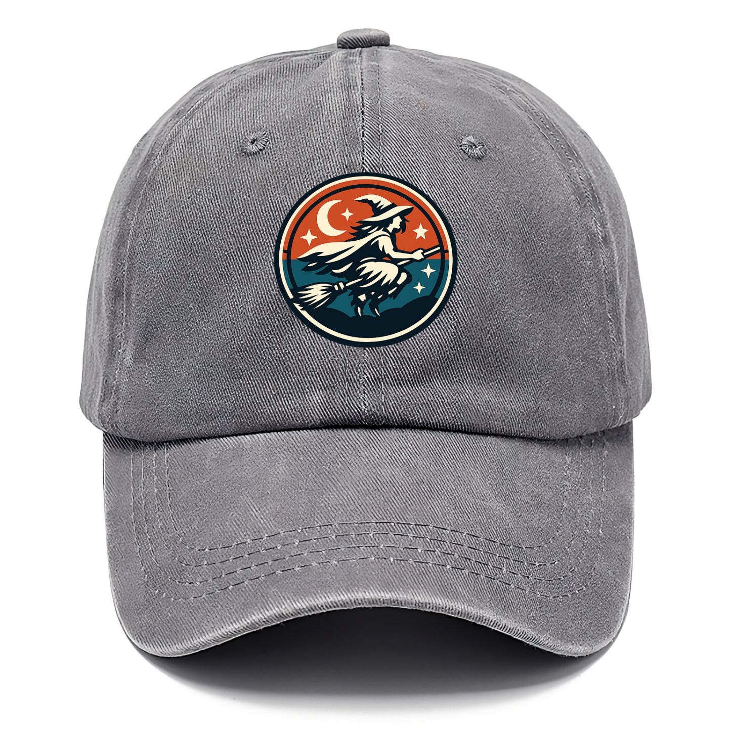 Mystic Night Witch Emblem - Classic Cap - Urban Haze(Grey)