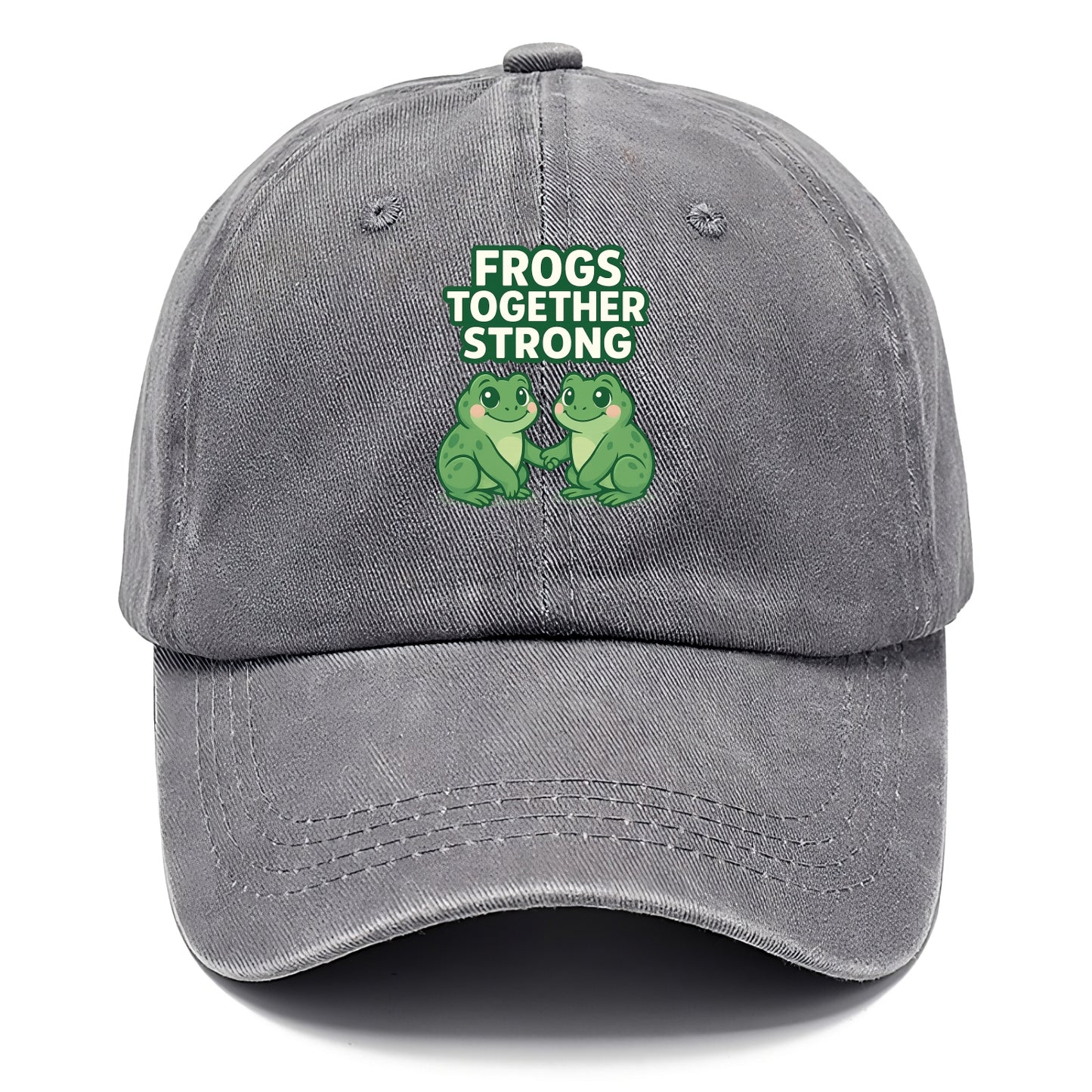 Frogs Together Strong 2 - Classic Cap - Urban Haze(Grey)