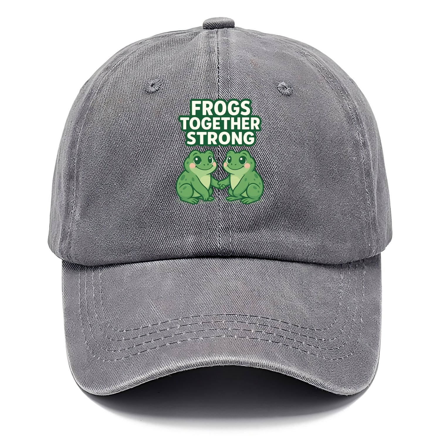 Frogs Together Strong 2 - Classic Cap - Urban Haze(Grey)