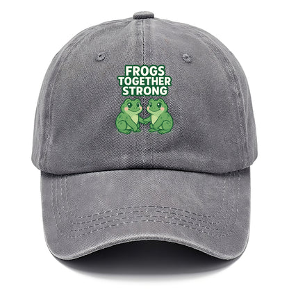 Frogs Together Strong 2 - Classic Cap - Urban Haze(Grey)