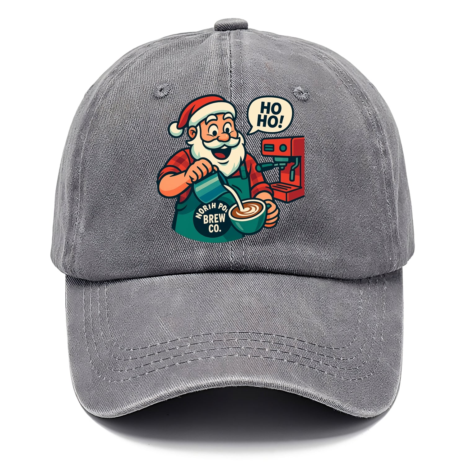 Santa Barista - Classic Cap - Urban Haze(Grey)