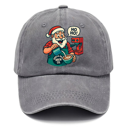 Santa Barista - Classic Cap - Urban Haze(Grey)