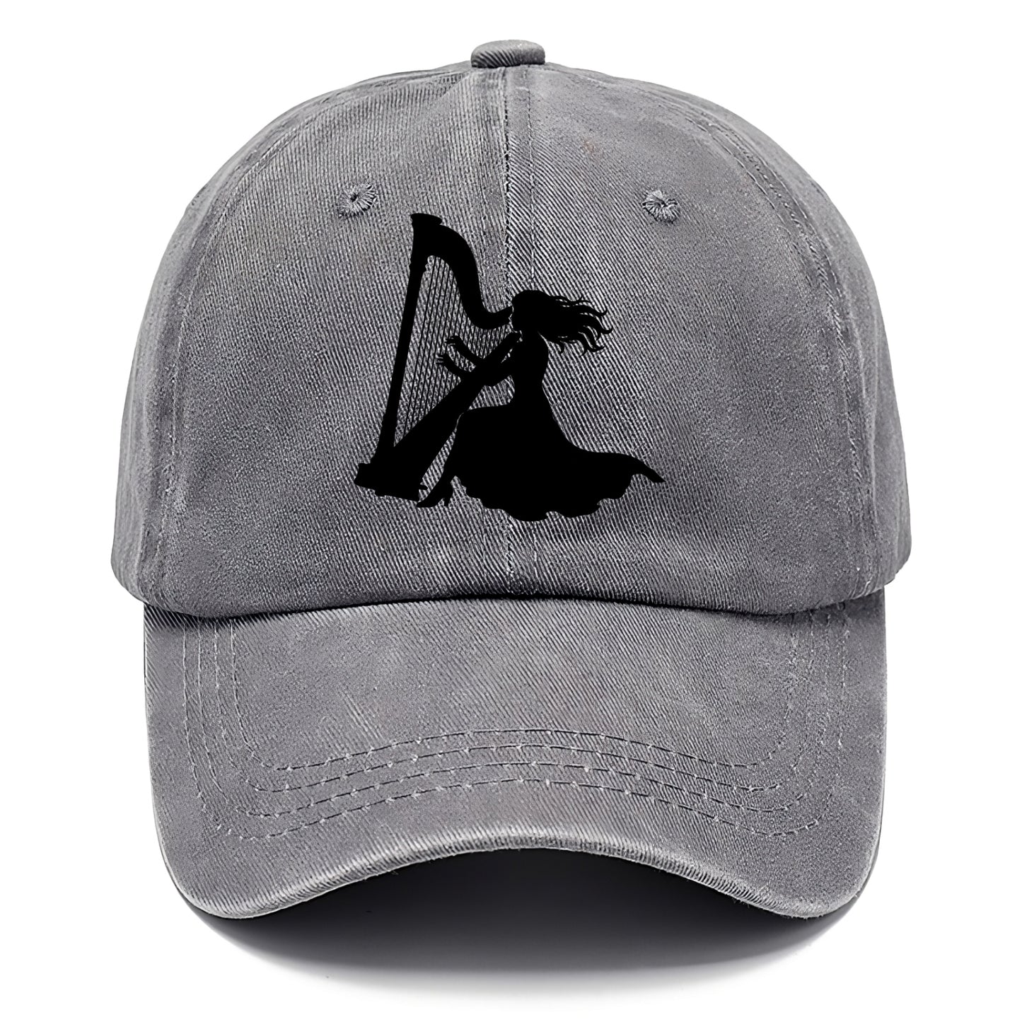 Harpist playing ethereal melody - Classic Cap - Urban Haze(Grey)