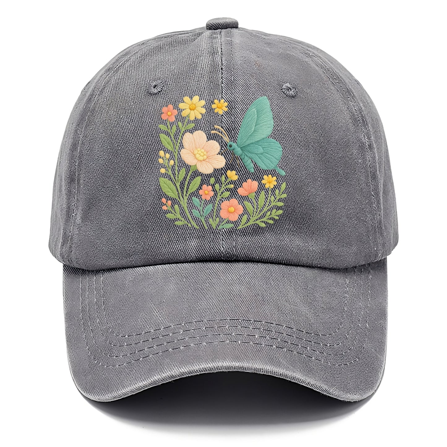 Mint Night Butterfly - Classic Cap - Urban Haze(Grey)
