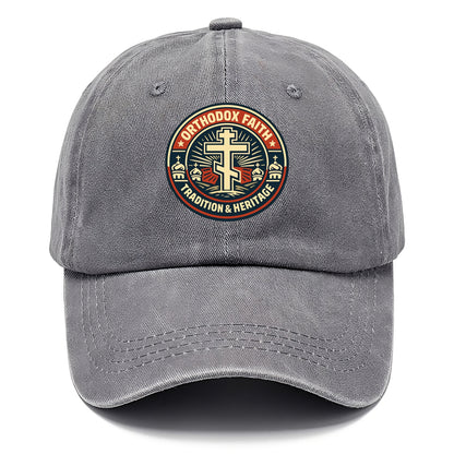 Faithful Heritage Emblem - Classic Cap - Urban Haze(Grey)