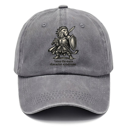 Main Character Syndrome Lion  - Classic Cap - Urban Haze(Grey)
