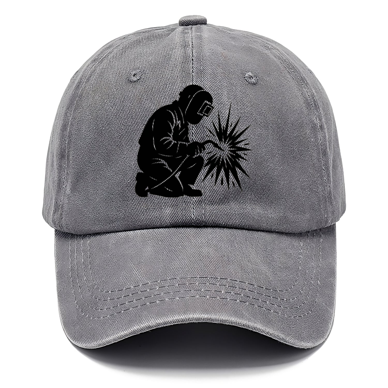 Welder sparks flying dramatically - Classic Cap - Urban Haze(Grey)