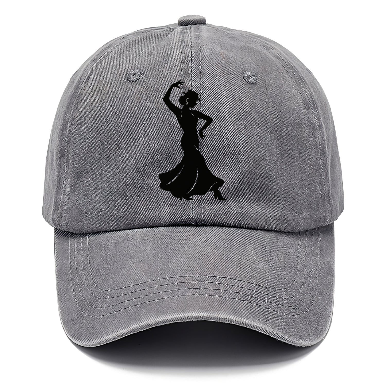 Flamenco dancer passionate stance - Classic Cap - Urban Haze(Grey)
