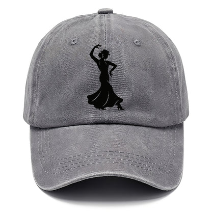 Flamenco dancer passionate stance - Classic Cap - Urban Haze(Grey)
