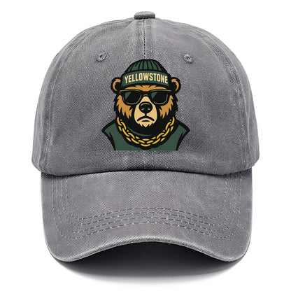 Yellowstone Bear - Classic Cap - Urban Haze(Grey)