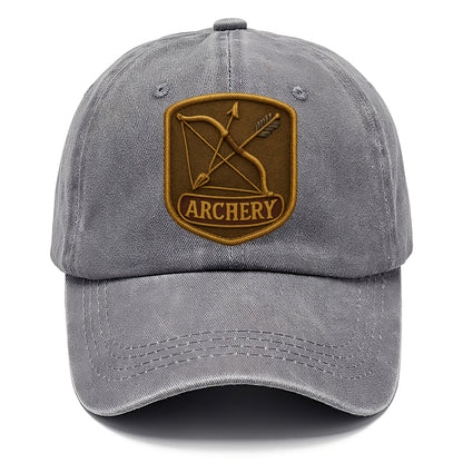 Bow and arrow crossed - archery enthusiast - Classic Cap - Urban Haze(Grey)