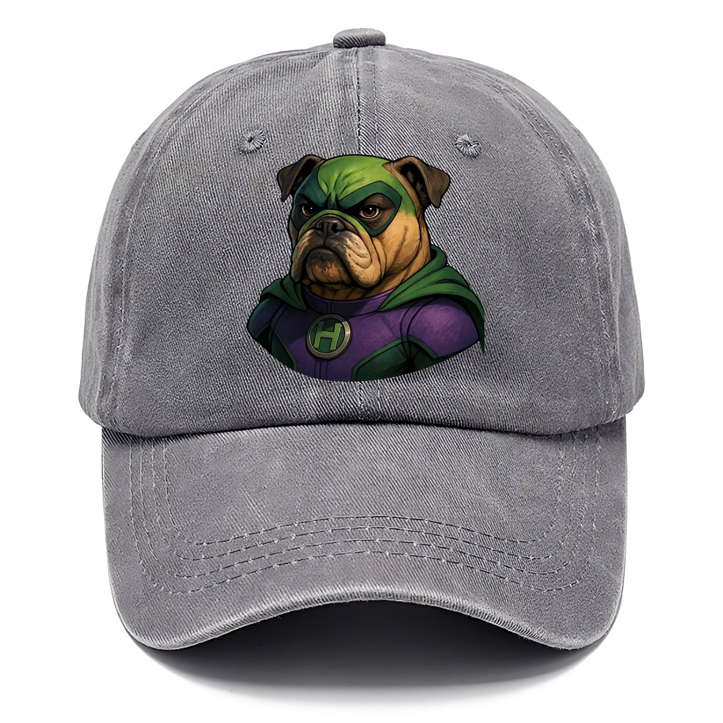 Bulldog Strong Hero  - Classic Cap - Urban Haze(Grey)