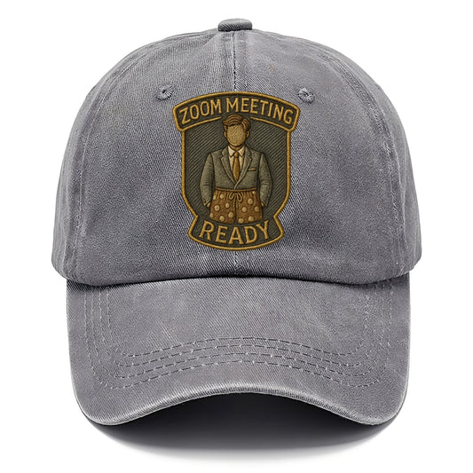 Zoom Meeting Ready  - Classic Cap - Urban Haze(Grey)