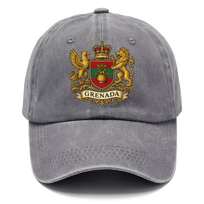 Grenada Heritage Badge  - Classic Cap - Urban Haze(Grey)