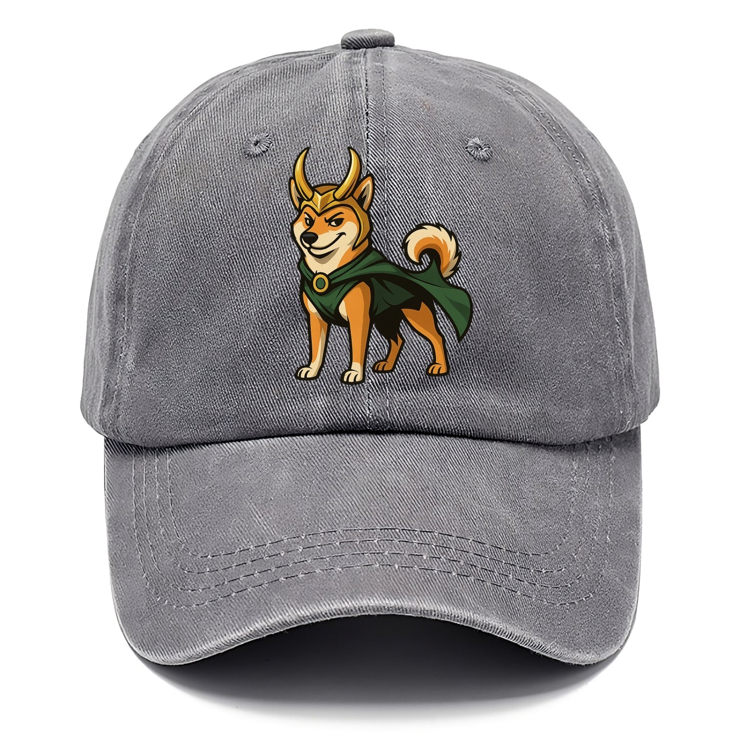 Shiba Inu Loki  - Classic Cap - Urban Haze(Grey)