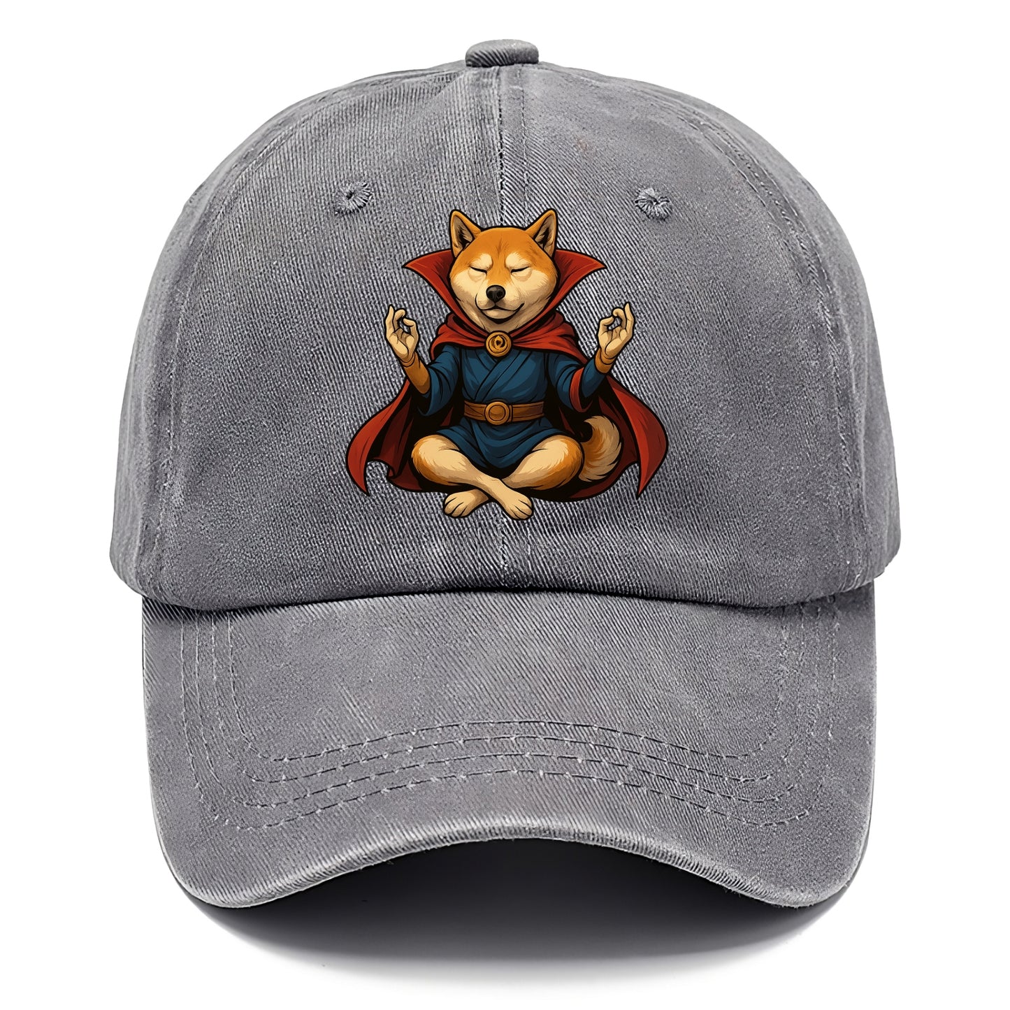 Shiba Inu Doctor Strange  - Classic Cap - Urban Haze(Grey)