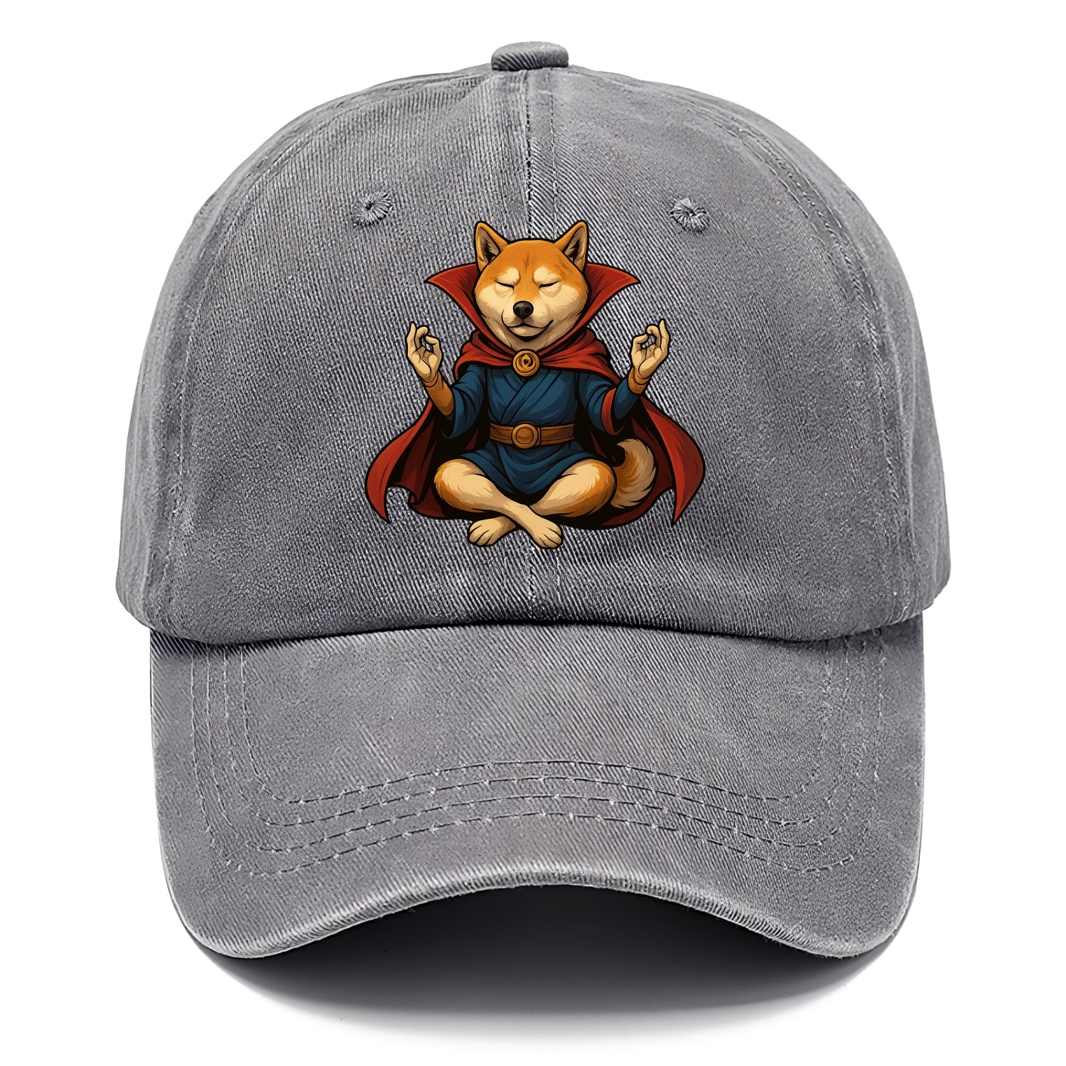 Shiba Inu Doctor Strange  - Classic Cap - Urban Haze(Grey)