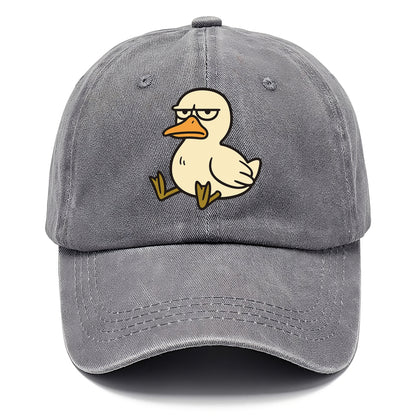 The Duck Judging Silently - Classic Cap - Urban Haze(Grey)