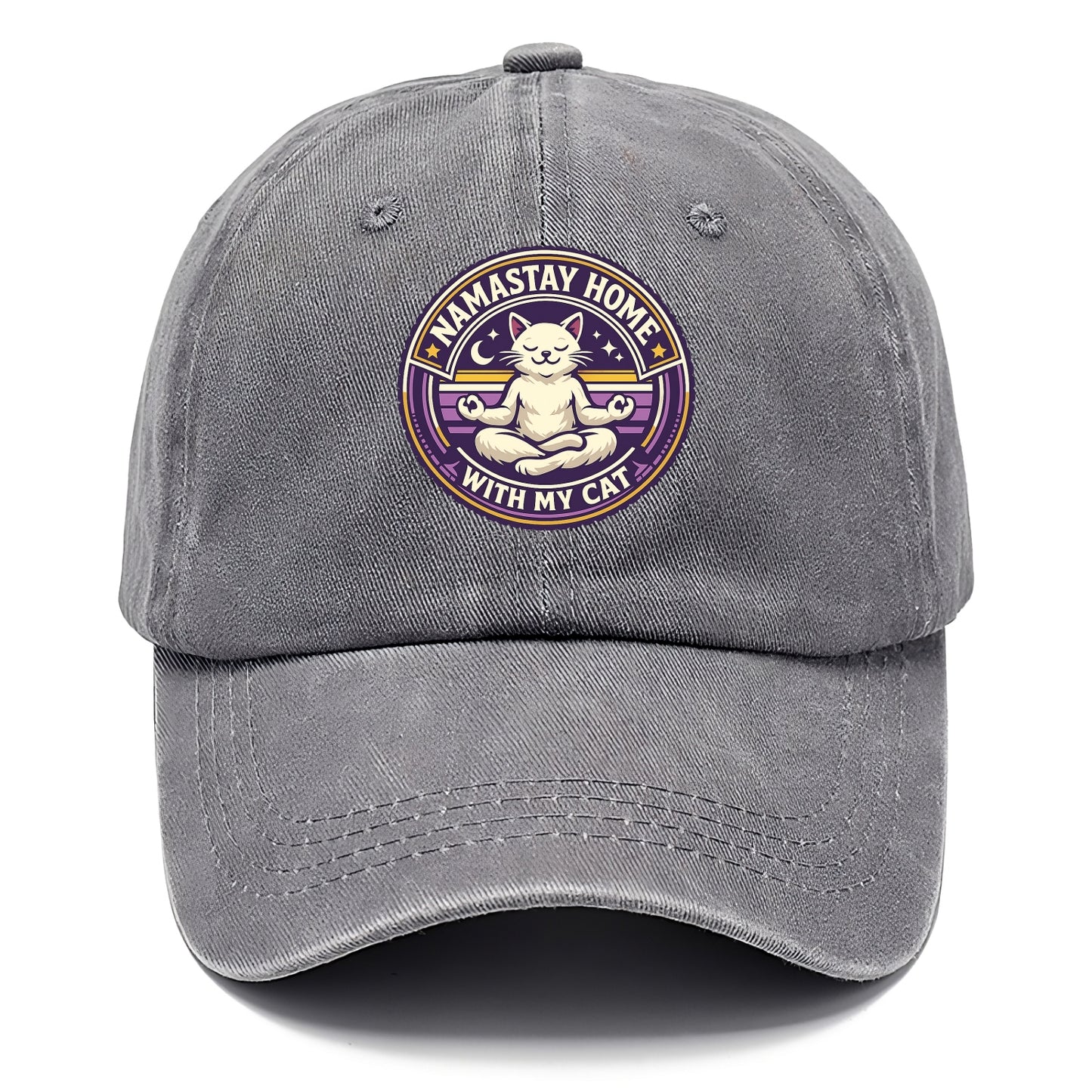 Zen Feline Retreat - Classic Cap - Urban Haze(Grey)