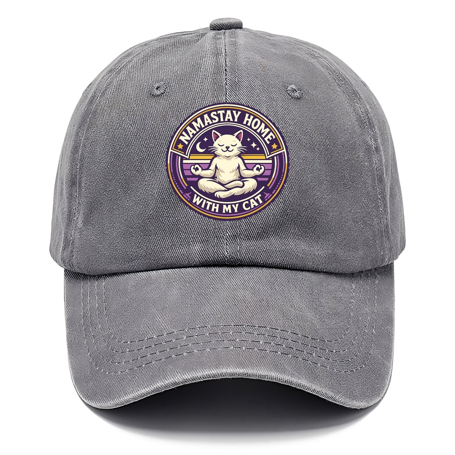 Zen Feline Retreat - Classic Cap - Urban Haze(Grey)